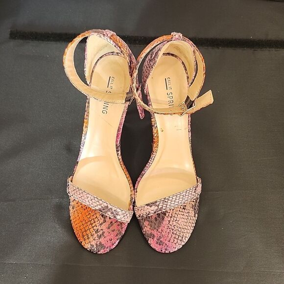 CALL IT SPRING HIGH HEEL STILETTOS ROUND-TOE WOMEN'S SANDAL - Picture 2 of 16